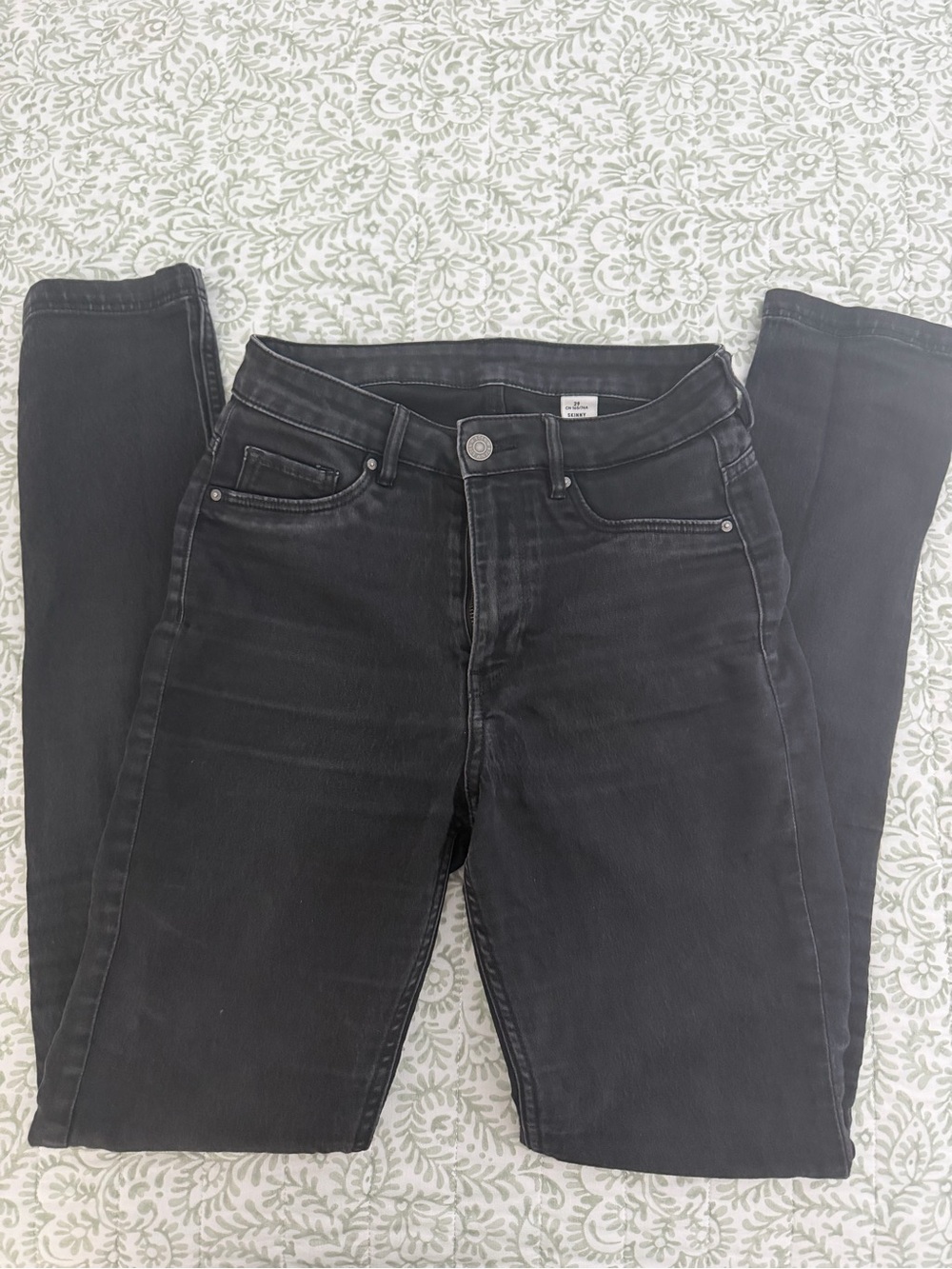 DENIN Black Women's SKINNY High-Rise waist Jeans
